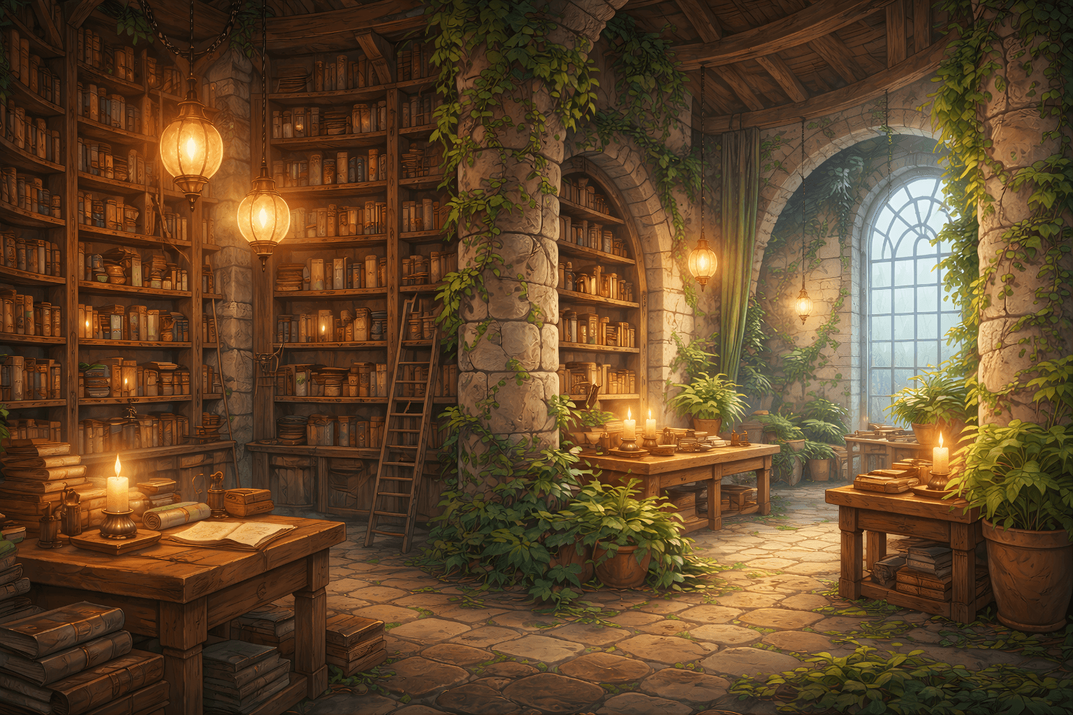 The Wizard's Study